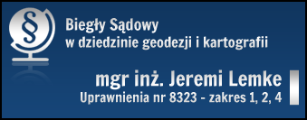 Bieg�y S�dowy w dziedzinie geodezji i kartografii